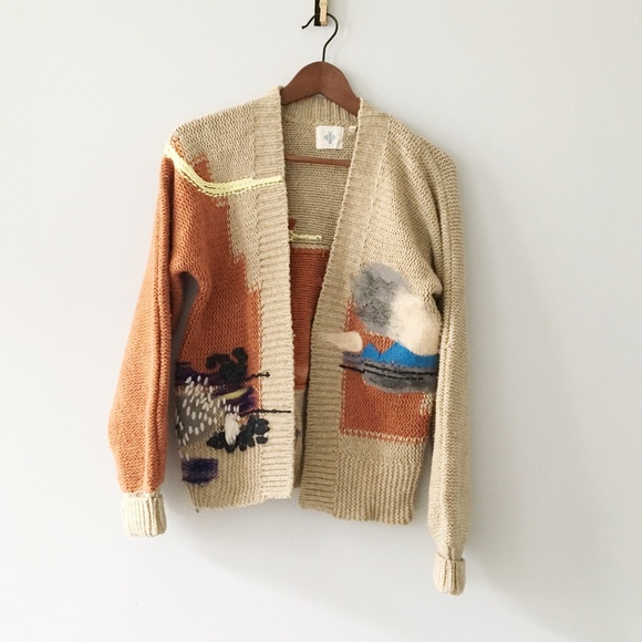 Anthropologie Sweaters - +H W R+  A N T H R O P O L O G Y + Chunky Cardigan
